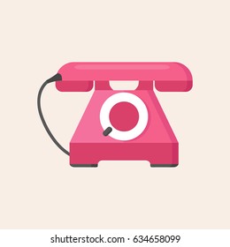 Telephone icon vector illustration