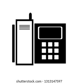 Telephone icon. Vector Illustration. EPS 10