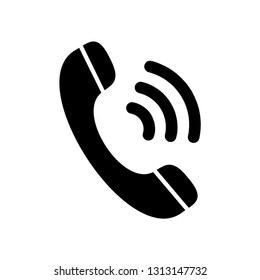 Telephone icon. Vector Illustration. EPS 10