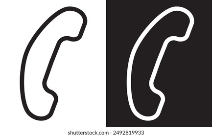 telephone icon. Vector illustration. EPS 10