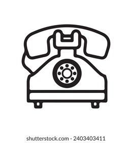 telephone icon vector ilustration logo design