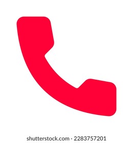 Icono de teléfono. Ilustración aislada del vector