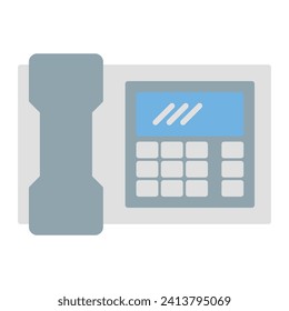 icono de teléfono vector o ilustración de logotipo estilo de color plano 