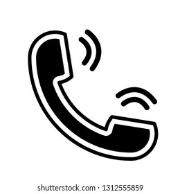 Telephone Icon Vector Logo Template