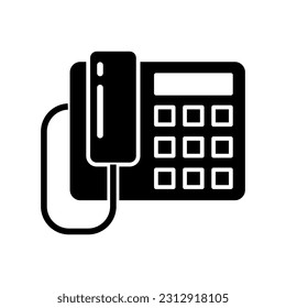 Vector de iconos de teléfono en diseño de moda