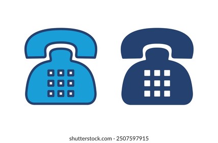 Icono de teléfono Vector. icono de teléfono Vector.