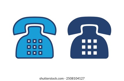 Telefonsymbol, Vektor. Telefonsymbol, Vektor.