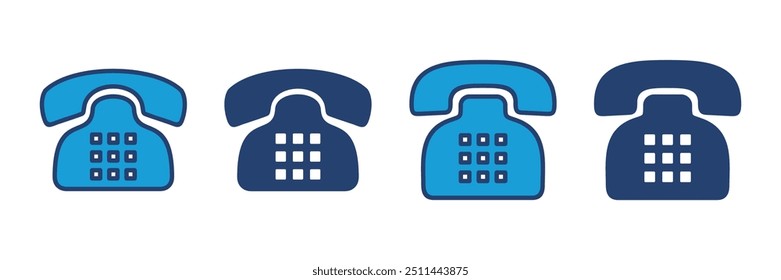 Ícone de telefone vetor. ícone de telefone vetor.