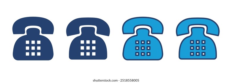 Telefonsymbol, Vektor. Telefonsymbol, Vektor.