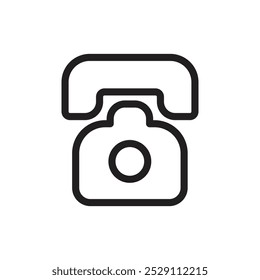 Esquema del conjunto de Vectores del icono del teléfono