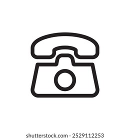 Esquema del conjunto de Vectores del icono del teléfono