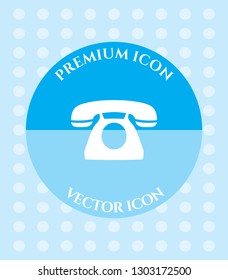 Telephone Icon for Web, Applications, Software & Graphic Designs.