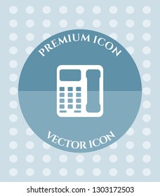 Telephone Icon for Web, Applications, Software & Graphic Designs.