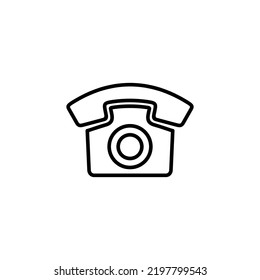Icono de teléfono para web y aplicación móvil. signo de teléfono y símbolo