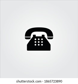
Telephone icon for web site Computer and apps