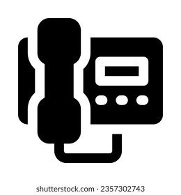 telephone icon for your website, mobile, presentation, and logo design.