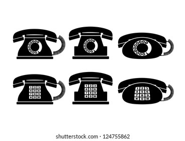 Telephone icons