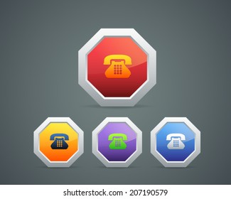 Telephone Icons