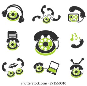 Telephone Icons