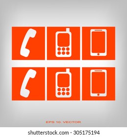 Telephone icons