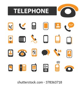 iconos de teléfono