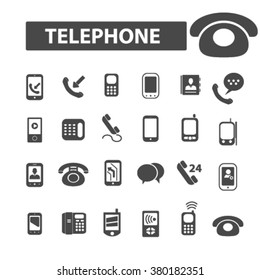 iconos de teléfono