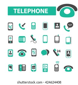 telephone icons
