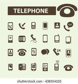 telephone icons
