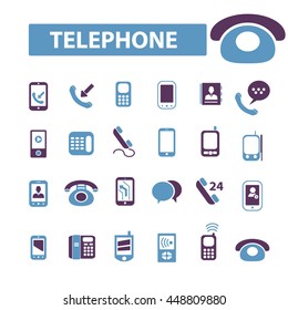 telephone icons