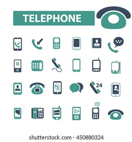 iconos de teléfono