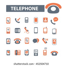 telephone icons