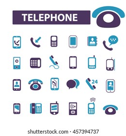 iconos de teléfono