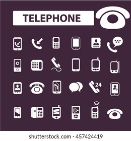 telephone icons