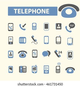 telephone icons