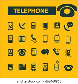 telephone icons