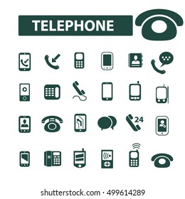 telephone icons
