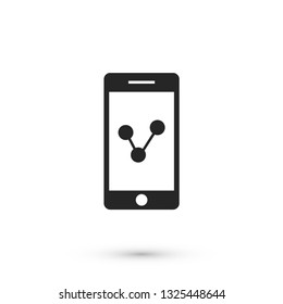 telephone internet vector icon