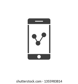 telephone internet vector icon