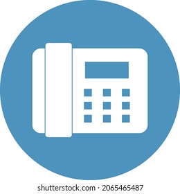Telephone Isolated Vector icon which can easily modify or edit

