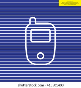 Telephone line icon