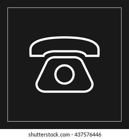 telephone line icon