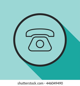 telephone line icon
