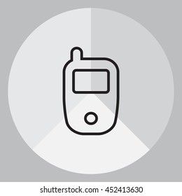 Telephone line icon