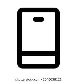 telephone line icon editable vektor