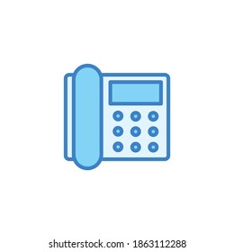 Telephone line icon, Telephone symbol. Phone icon vector