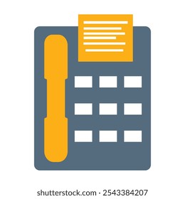 Ilustración vectorial de icono de logotipo de teléfono.