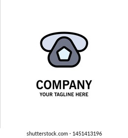 Telephone Logo Template. Flat Color