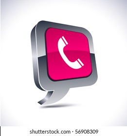 185,698 Phone icon 3d Images, Stock Photos & Vectors | Shutterstock