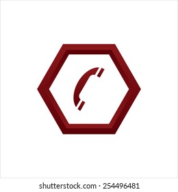 telephone mobile vector illustration