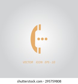 telephone mobile vector illustration